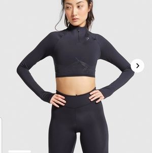 Gym Shark Long sleeve crop top